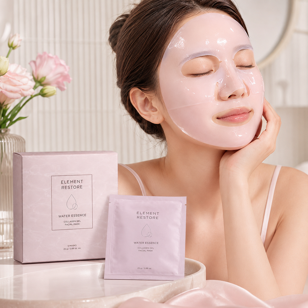 💧 Water Essence Collagen Hydrogel Face Mask