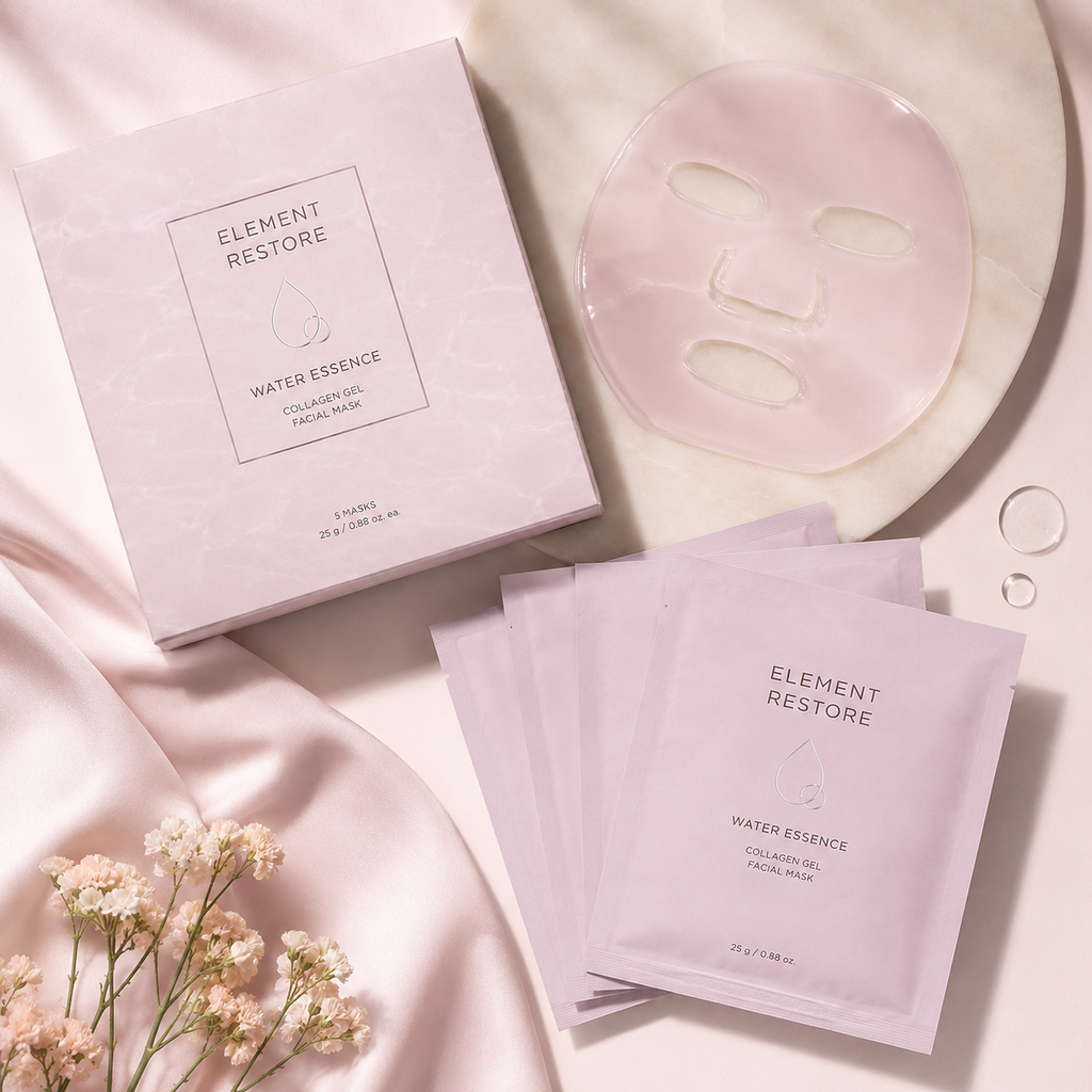 💧 Water Essence Collagen Hydrogel Face Mask