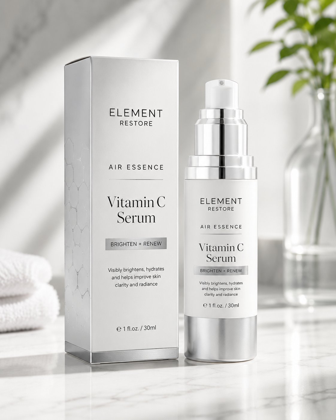 ☁️ Air Essence Vitamin C Restoring Serum