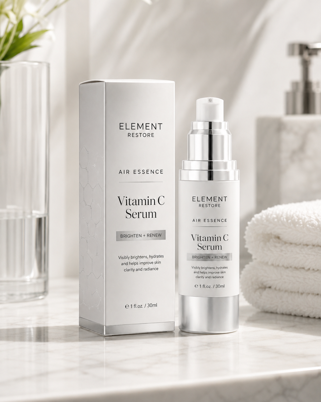 ☁️ Air Essence Vitamin C Restoring Serum