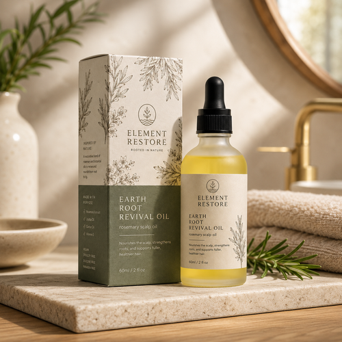 Element Restore Root Revival Rosemary Oil
